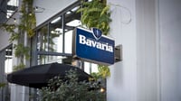 Bavaria Outdoor Lightbox, blue version, freestanding -1920x1080 ratio - Low resolution