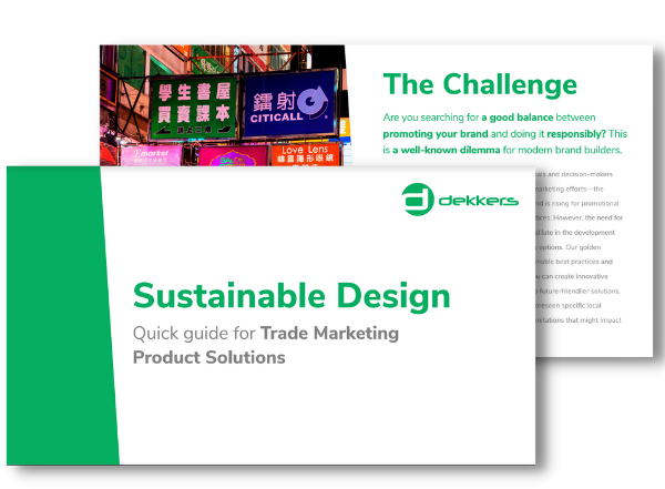 sustainable design solutions quickguide for trade marketeers