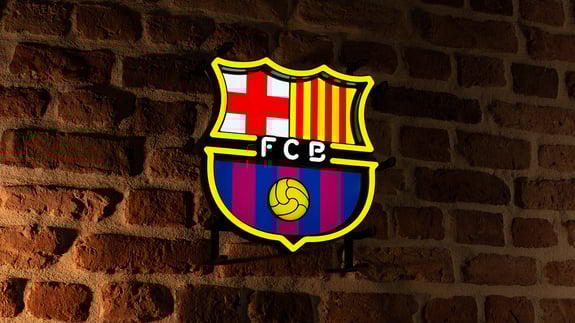 FC Barcelona LEDNeon sign, 2019-702 - 1920x1080 verhouding - Lage resolutie