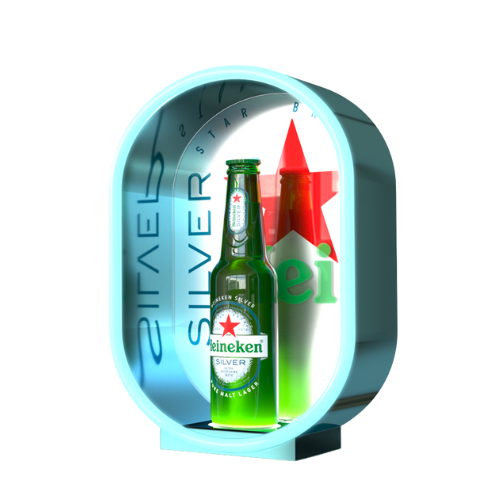 Heineken Silver Becher LED Becher - leuchtet