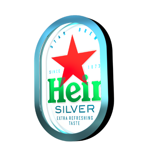 Heineken Silver_illuminated_wall_sign