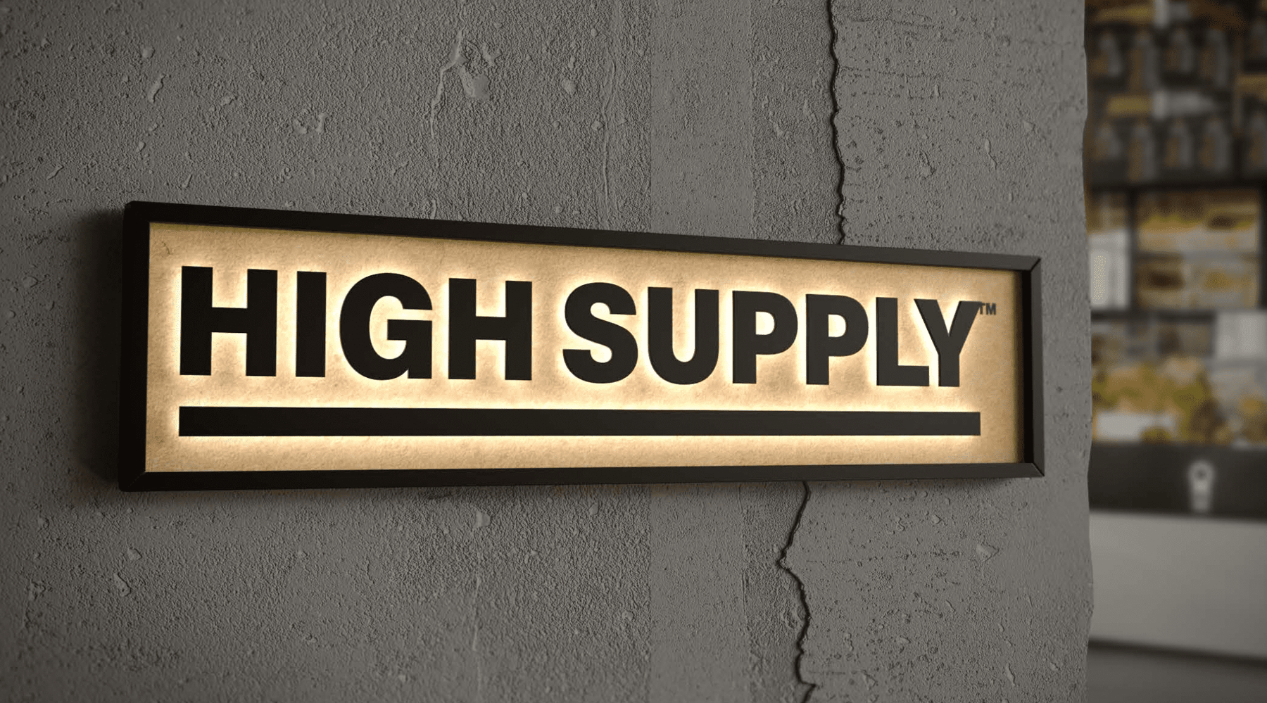 HighSupply_LED sign_Wall