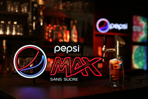 Pepsi Max LEDneon