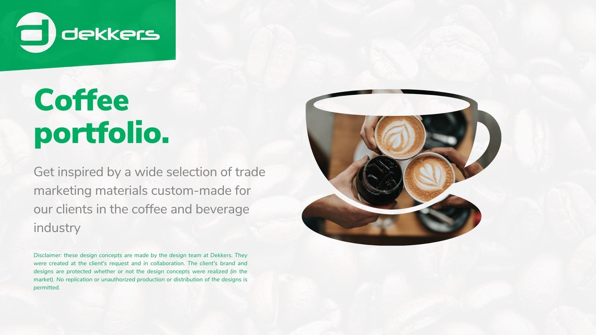 Portfolio Coffee brands