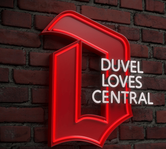 duvel loves-1-personalized signs
