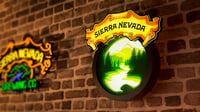 Sierra Nevada 3D Landscape Sign Round -1920x1080 ratio - Low resolution